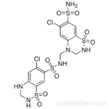 N - [[7- (aminosulfonylo) -6-chloro-2,3-dihydro-1,1-diokso-4H-1,2,4-benzotiadiazyn-4-ylo] metylo] -6-chloro-3,4 -dihydro-2H-1,2,4-benzotiadiazyno-7-sulfonamid 1,1-dioksod CAS 402824-96-8